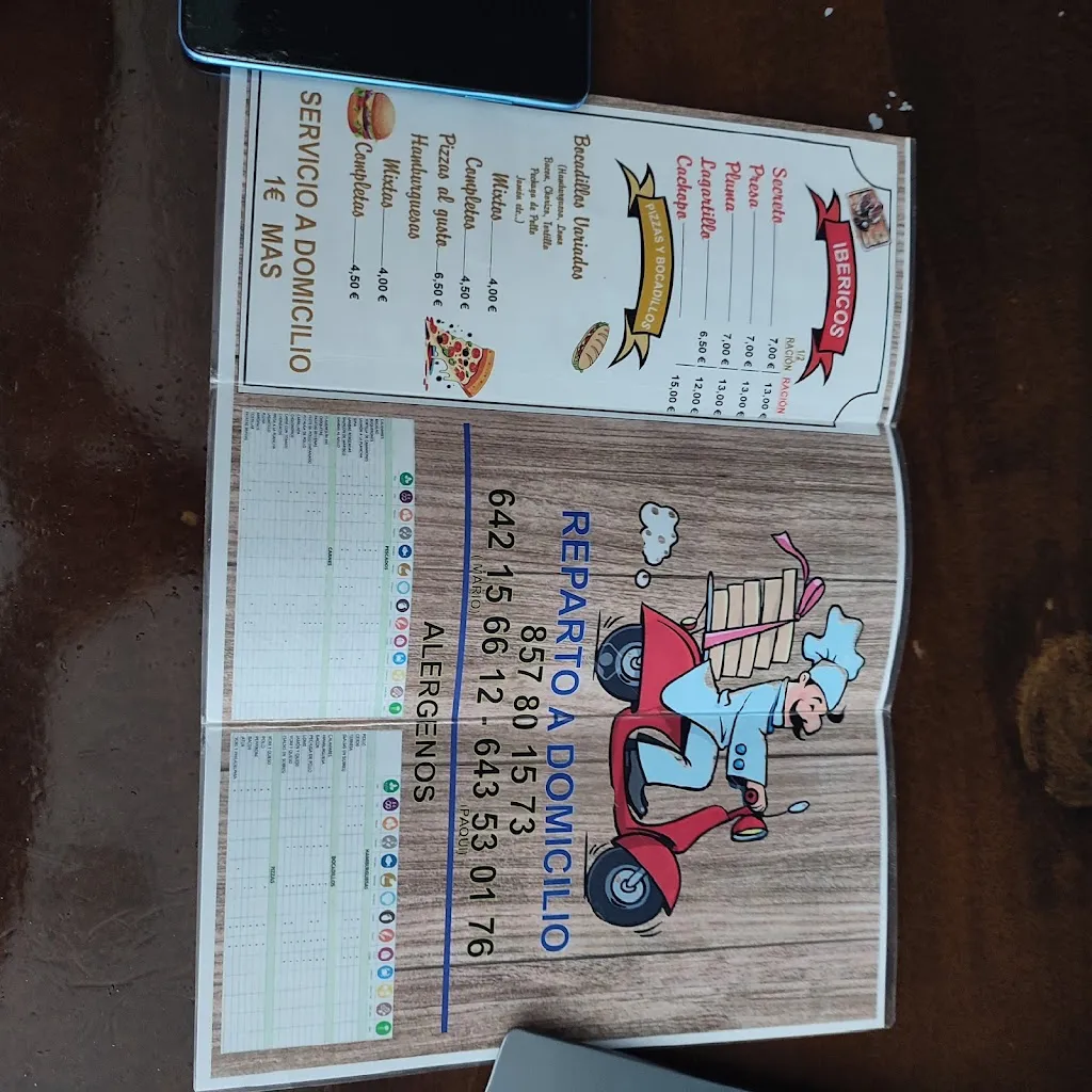 Menu_Bar Piscina_Cañete de las Torres_image_2