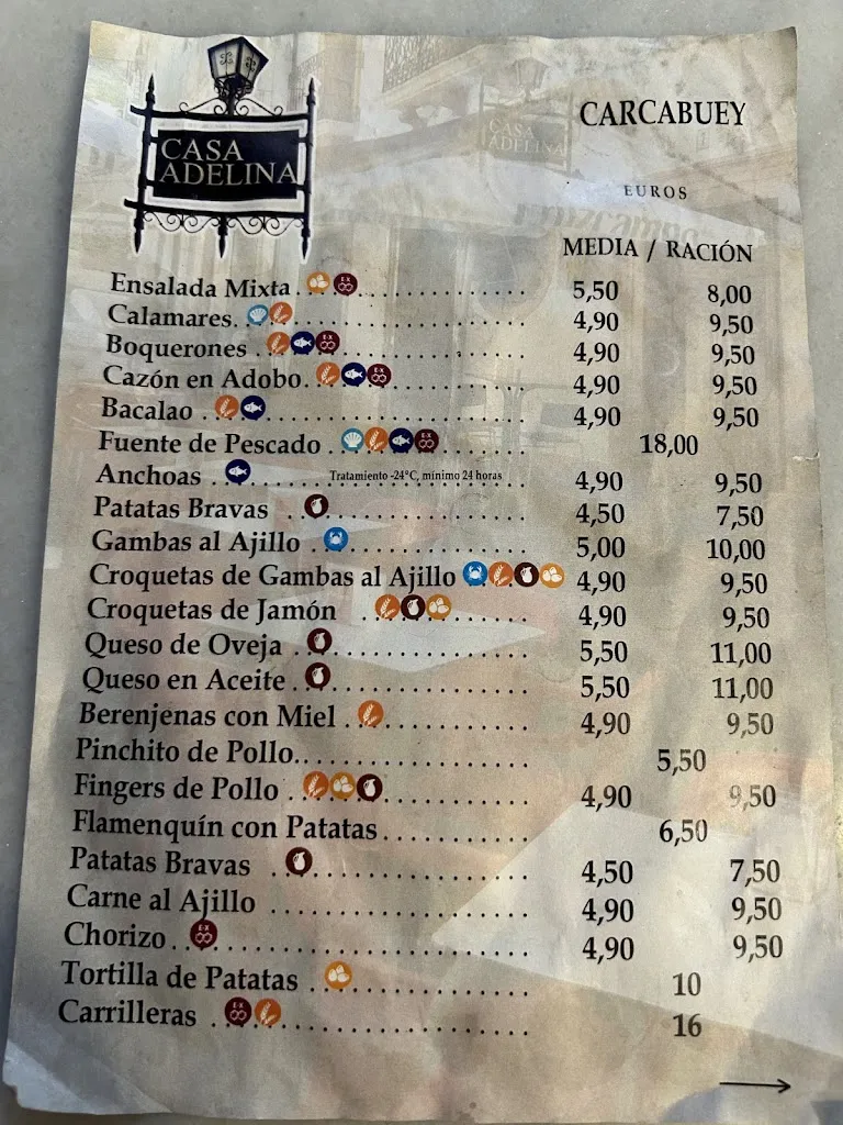 Menu_Bar Casa Adelina_Carcabuey_image_2