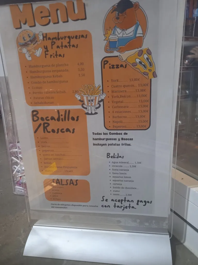 Menu_Pizzeria y Golosinas DONALSS_Carcabuey_immagine_1