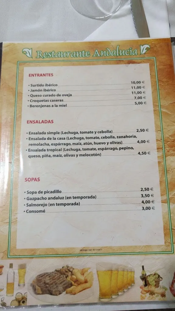 Menu_Al Andalus Pastelería Restaurante_Espiel_image_1