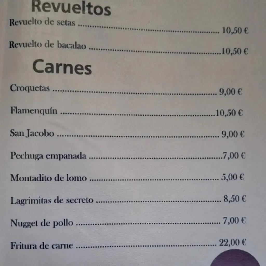 Menu_Meson Guadajoz_Castro del Río_image_4