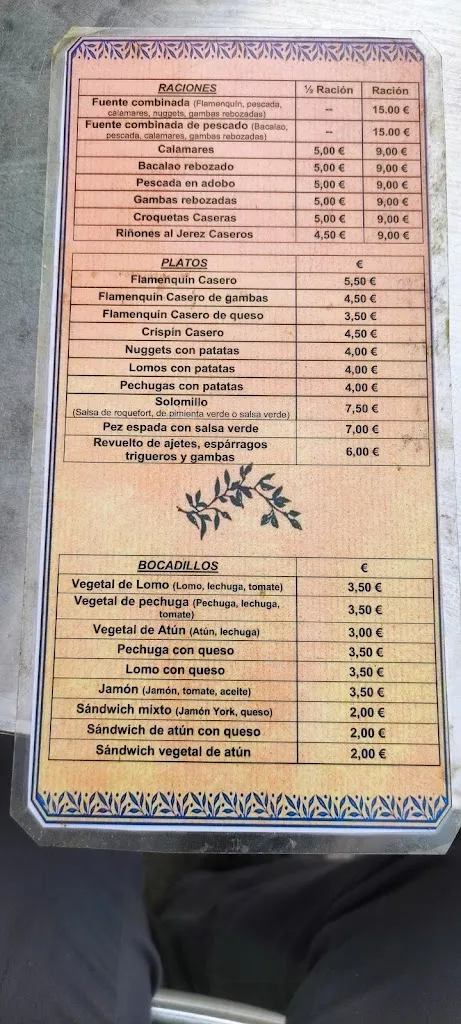 Menu_La Madriguera_Castro del Río_image_1