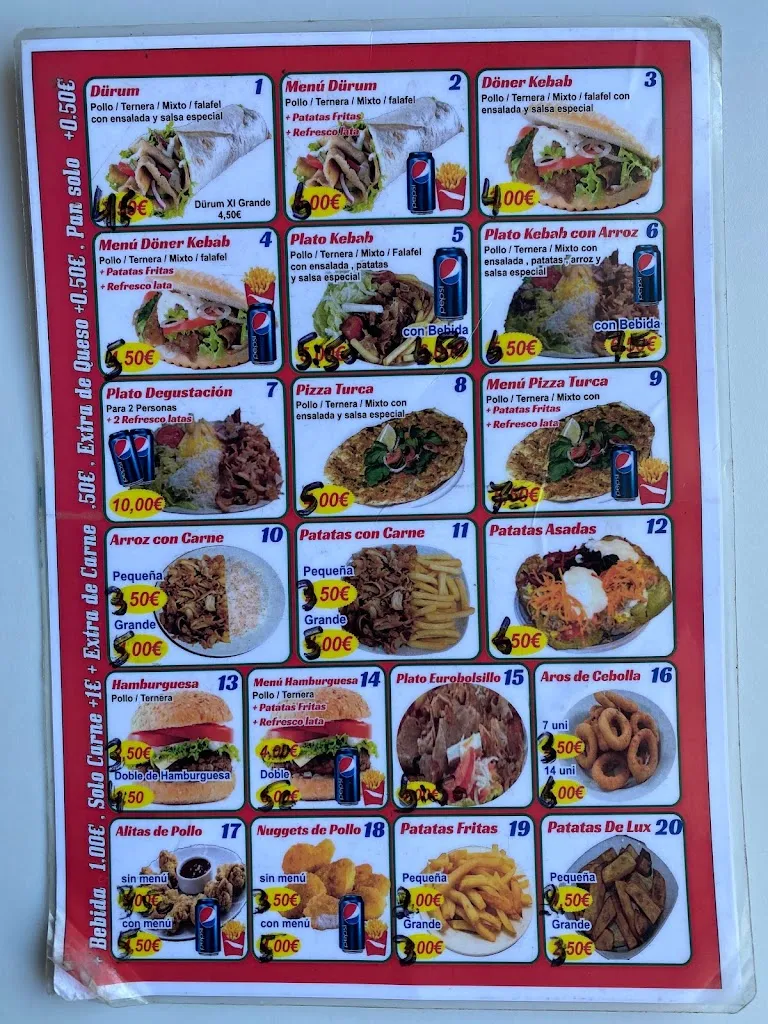 Menu_Kebab Factory_Castro del Río_image_1