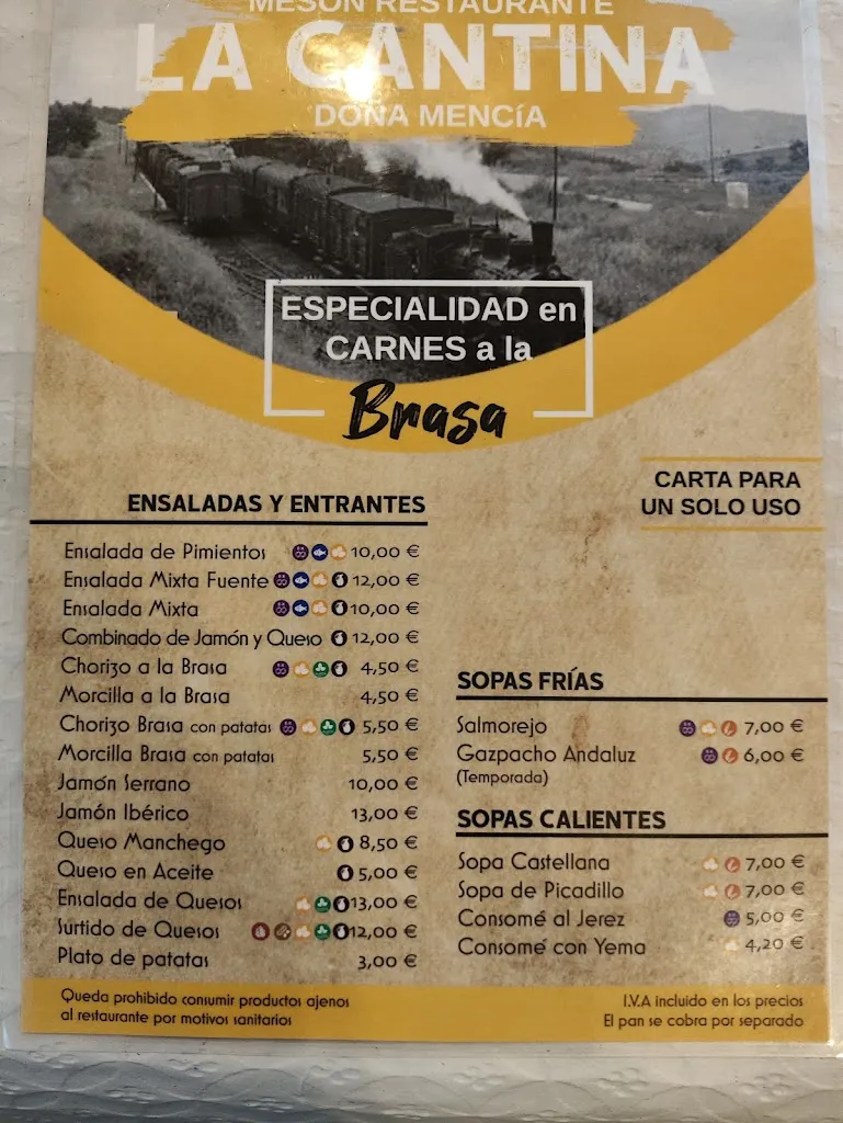 Menu_Mesón-Restaurante La Cantina_Doña Mencía_image_3