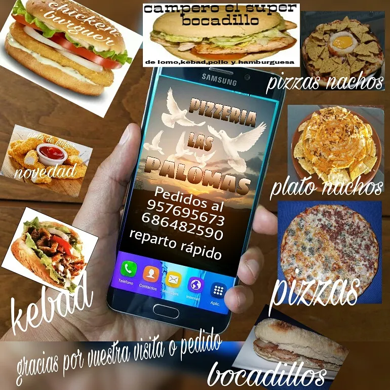 Menü_Bar-Restaurante La Paloma_Doña Mencía_Bild_2