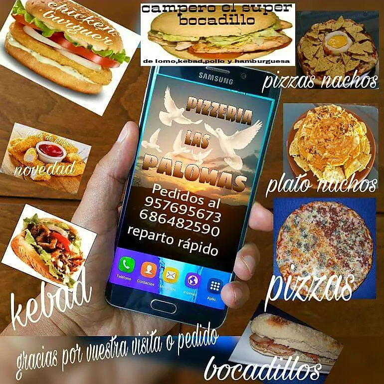 Menü_Bar-Restaurante La Paloma_Doña Mencía_Bild_3