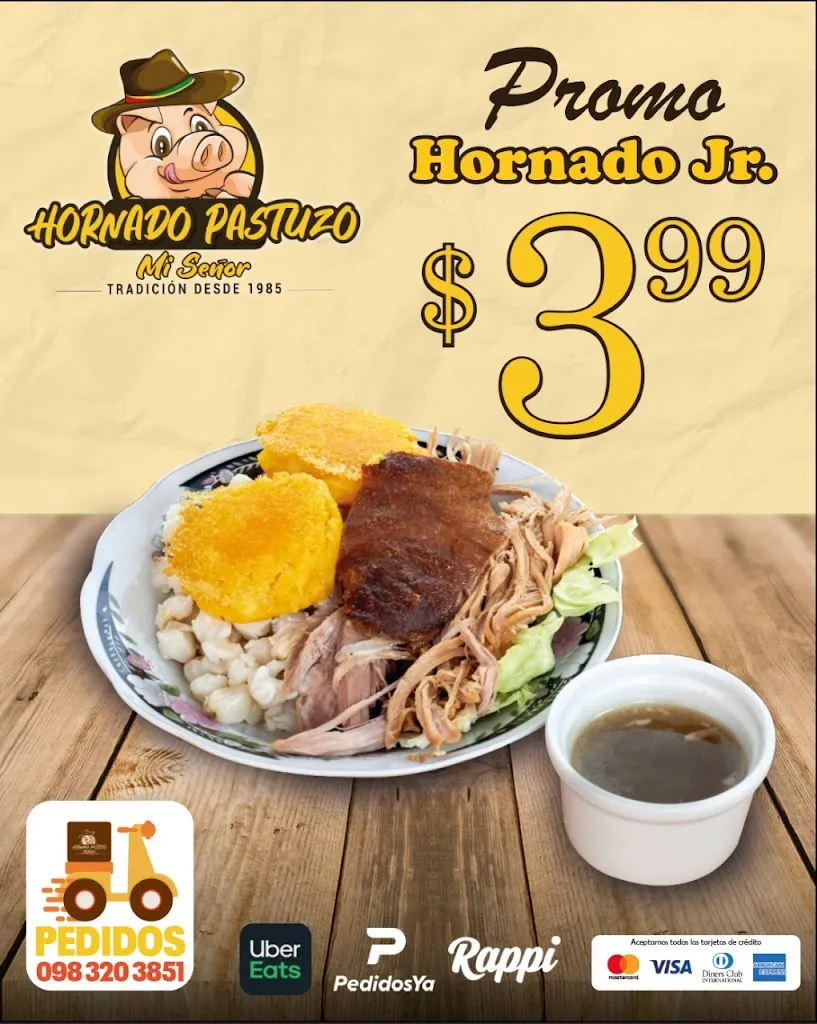 Menu_LA CASA DEL HORNADO PASTUZO - CARCELÉN_Carcelén_image_2