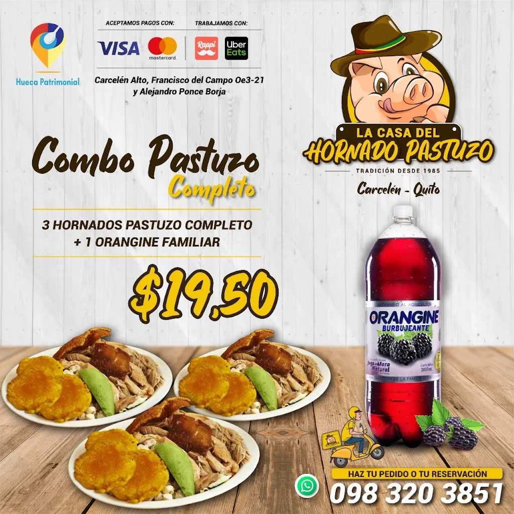 Menu_LA CASA DEL HORNADO PASTUZO - CARCELÉN_Carcelén_image_4