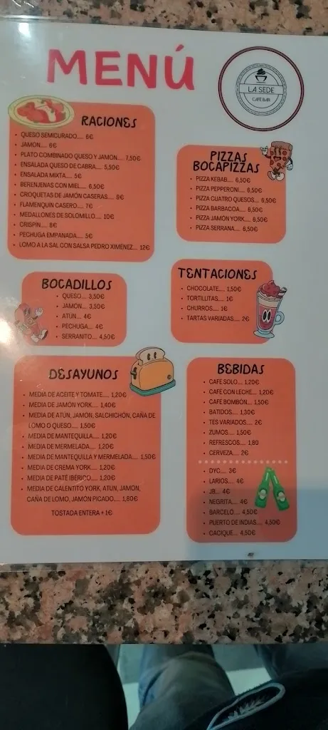 Menu_Bar La Sede_Doña Mencía_image_2