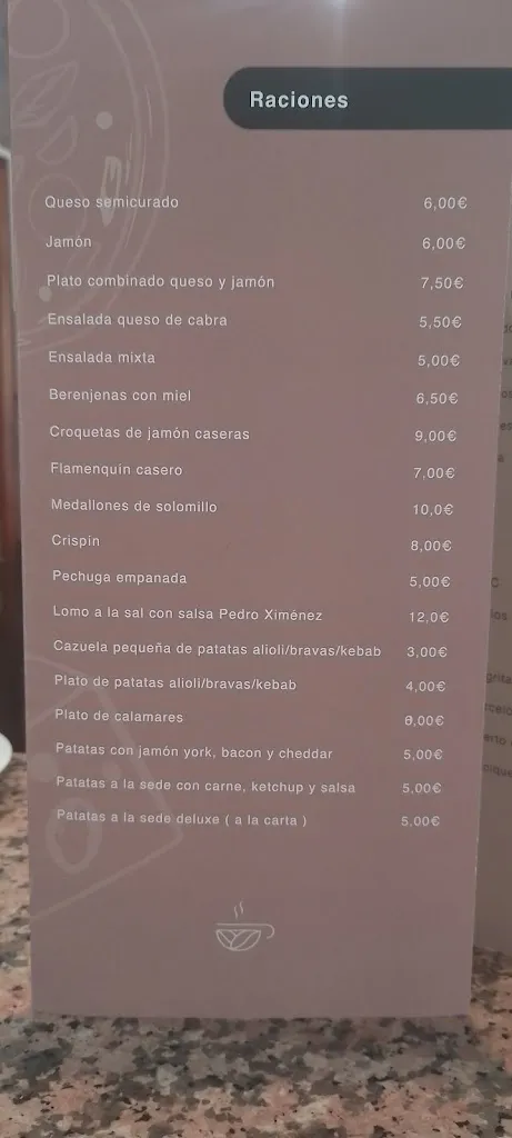 Menu_Bar La Sede_Doña Mencía_image_3