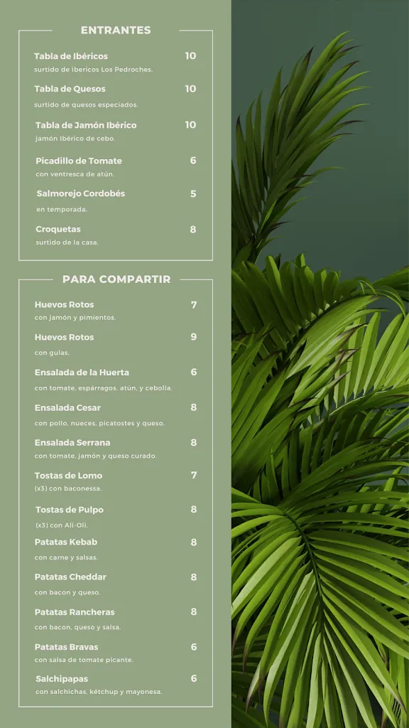 Menu_Restaurante - Bar La Pachanga_Fuente la Lancha_image_3