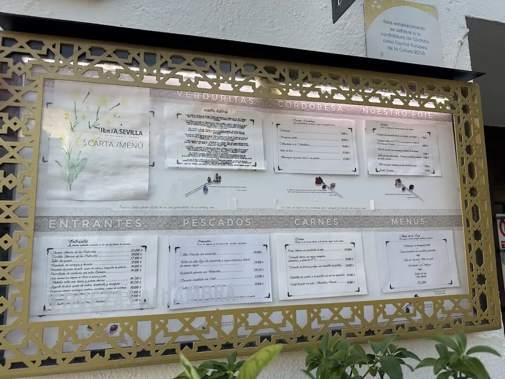 Menu_Restaurante Puerta Sevilla_Córdoba_image_1