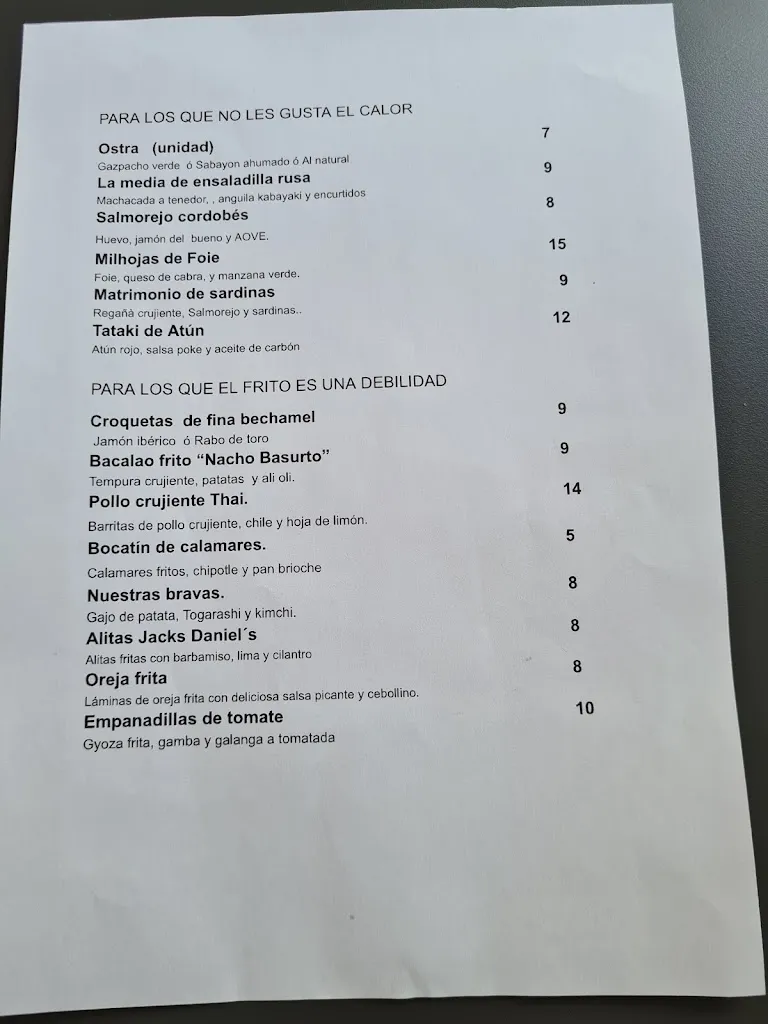 Menu_Choco Restaurante_Córdoba_image_2