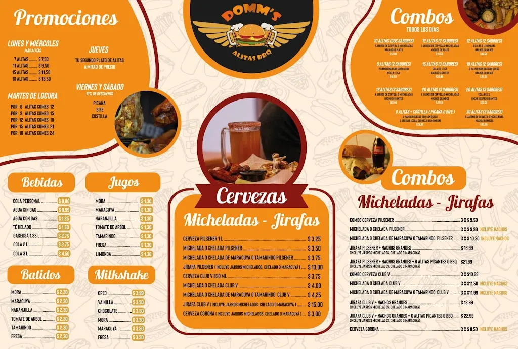 Menu_DOMM'S ALITAS BBQ_Carcelén_image_1
