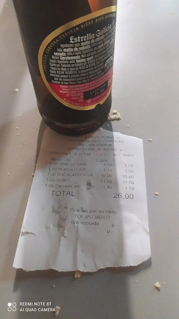 Rafael Garcìa Carrillo_Café Bar Victoria_Fernán-Núñez_review