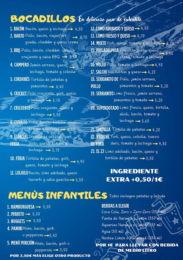 Menu_La Pizzeria Gourmet_Fernán-Núñez_image_1