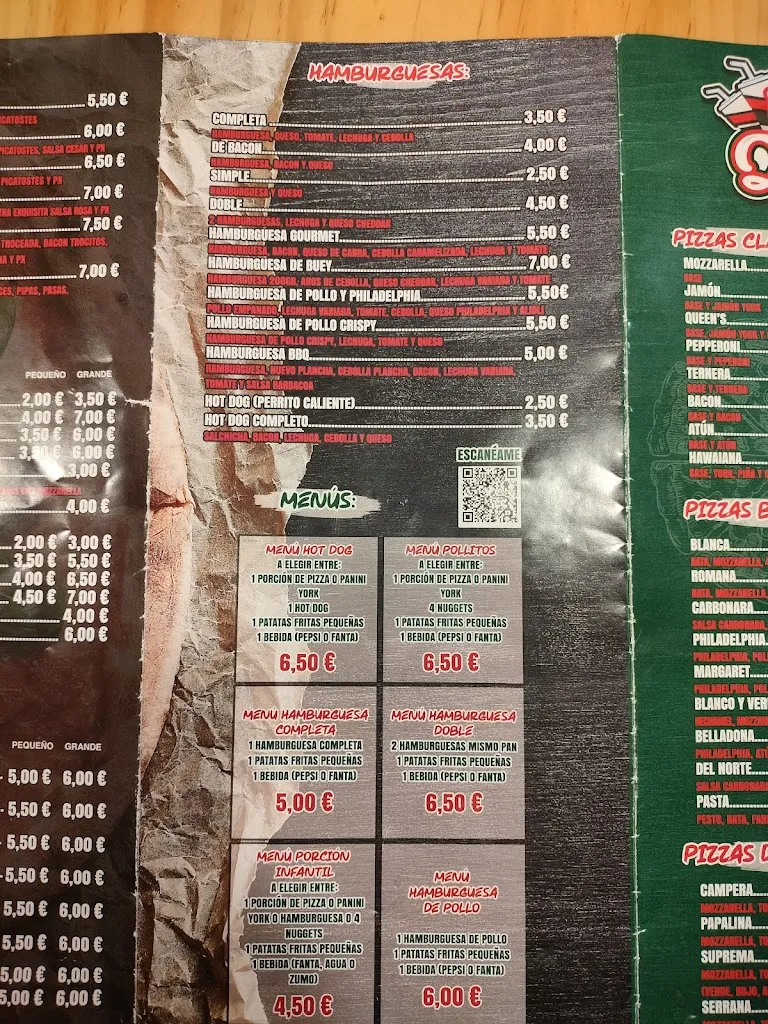 Menu_Pizza Queen's - Fernán Núñez_Fernán-Núñez_immagine_4