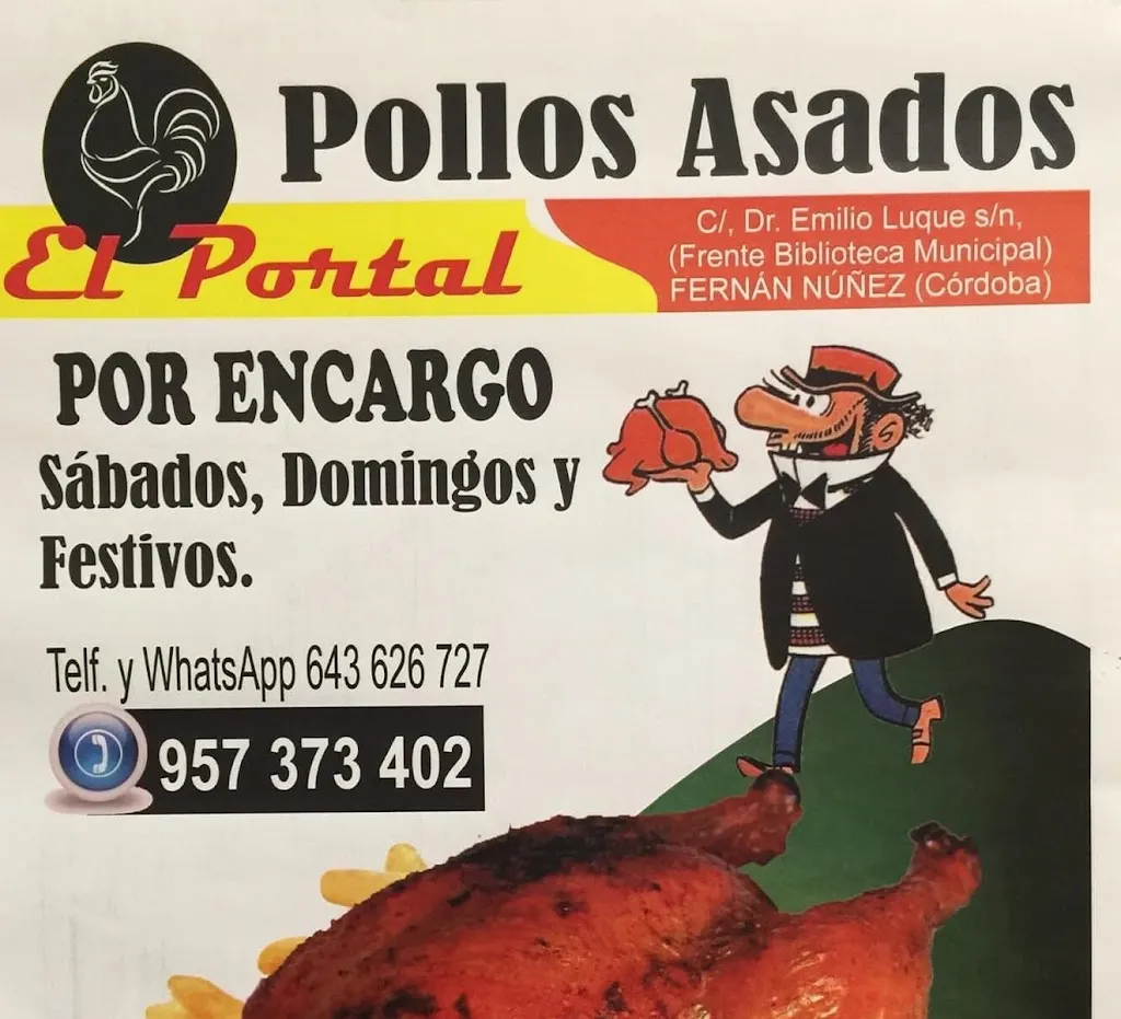 Menu_Asador de Pollos Bar El Portal_Fernán-Núñez_image_4