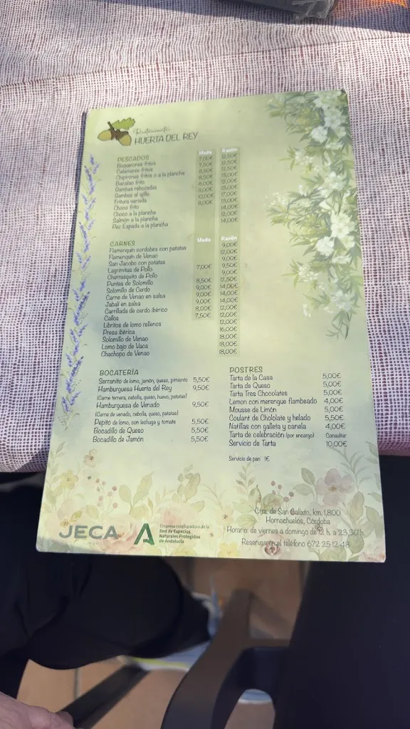 Menu_Restaurante Huerta del Rey_Hornachuelos_image_2