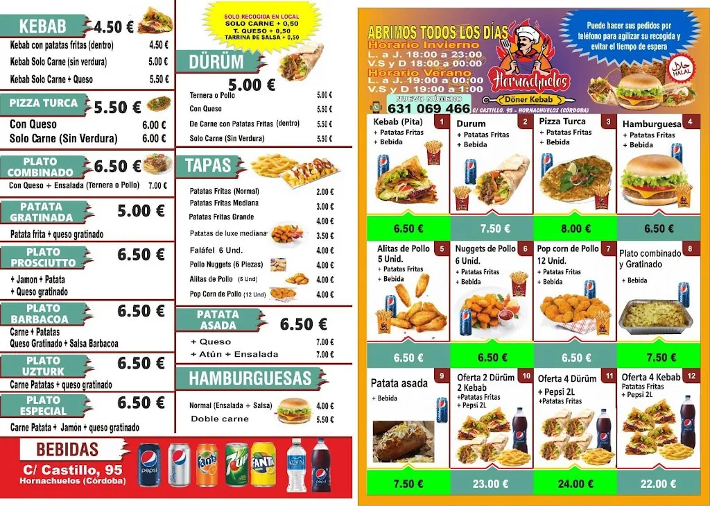 Menu_Sabor Doner kebab_Hornachuelos_image_1
