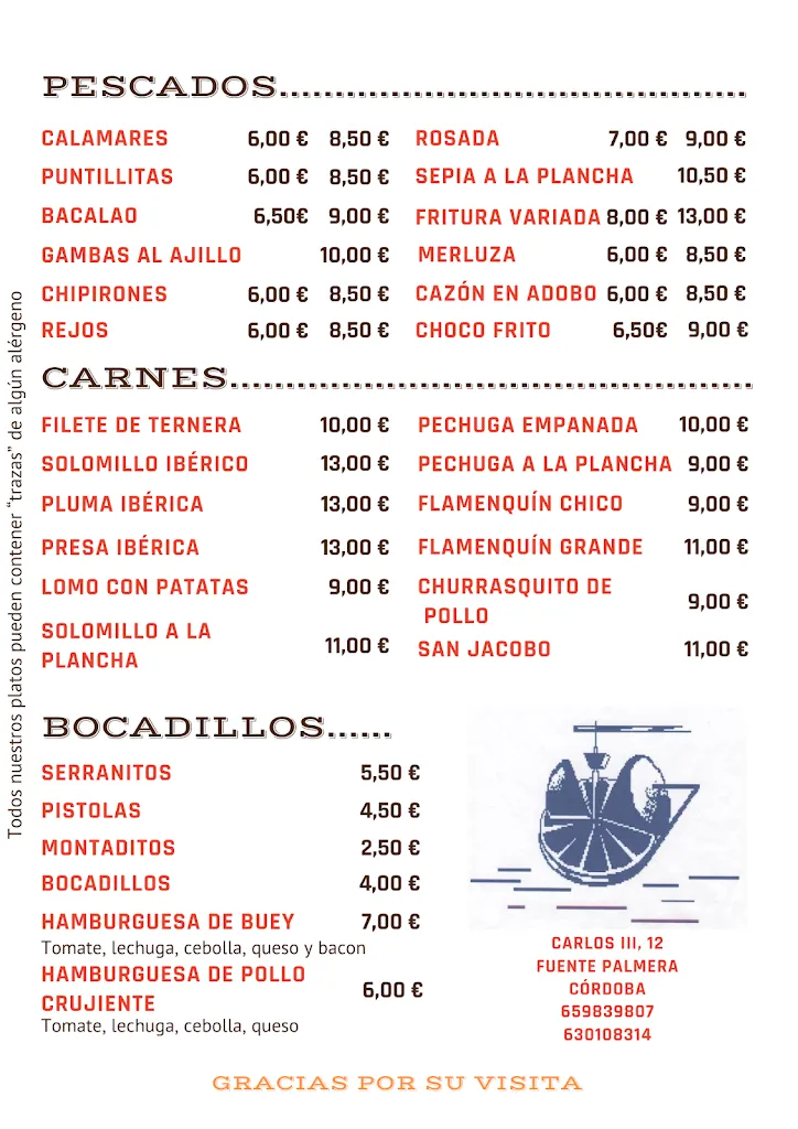 Menu_Café-Bar Almazara_Fuente Palmera_immagine_2