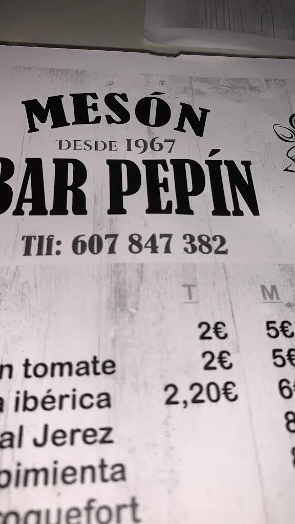 Saúl MP_Meson-Bar Pepin -Abichuela-_Fuente Palmera_review