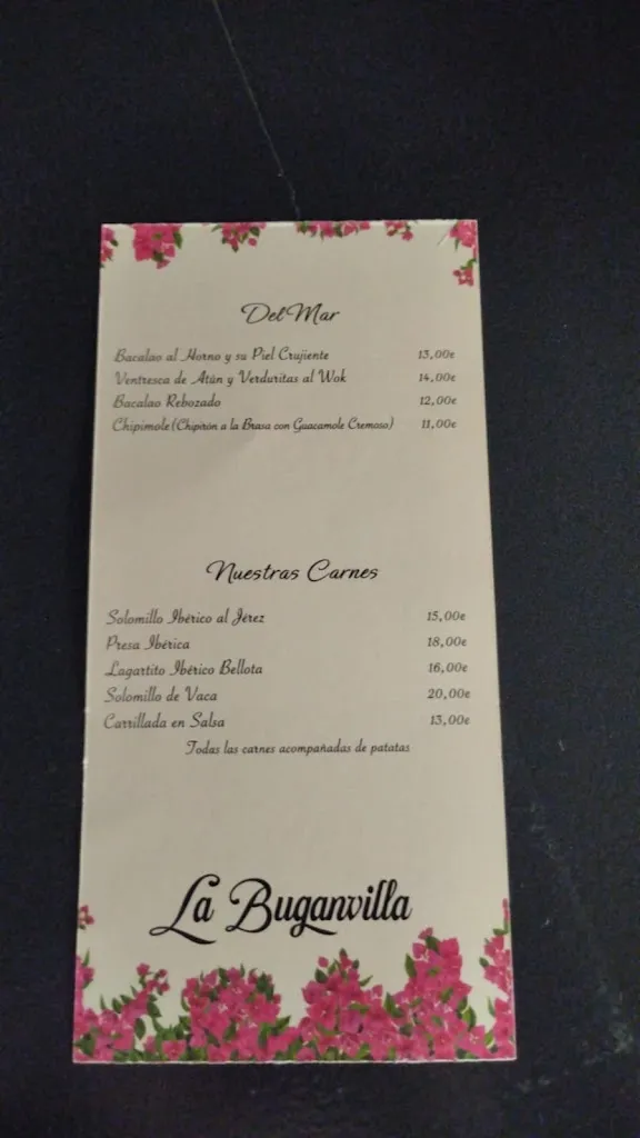 Menu_Restaurante La Buganvilla_Fuente Palmera_image_2