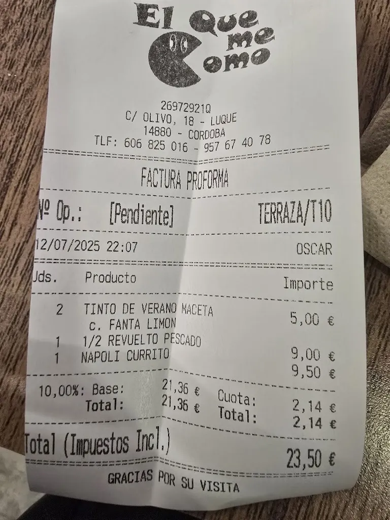 Jhoana RS_El qué me como_Luque_review