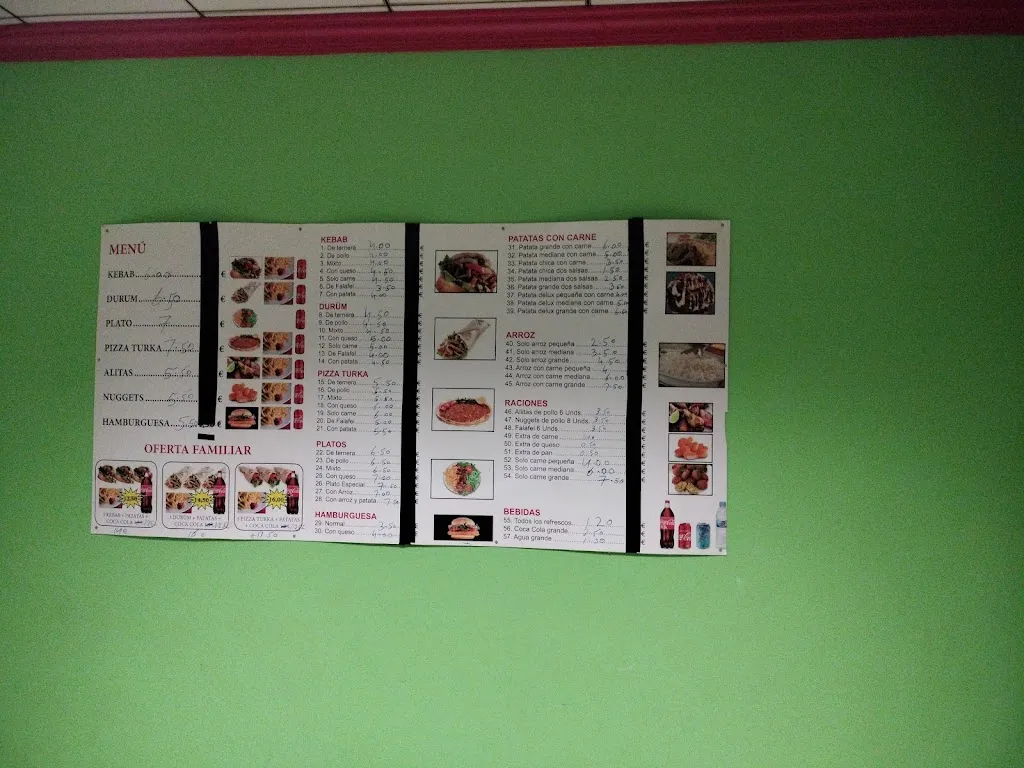 Menu_Doner Kebab Hinojosa_Hinojosa del Duque_image_1
