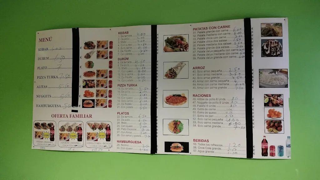 Menu_Doner Kebab Hinojosa_Hinojosa del Duque_image_2