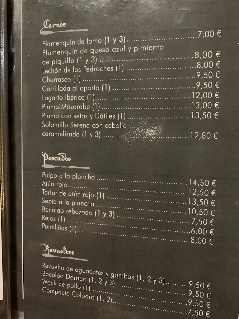 Menu_Mesón Brigadier El Condesito_Hinojosa del Duque_image_3