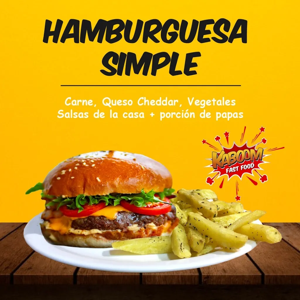 Menu_KABOOM fast food_Carcelén_image_1