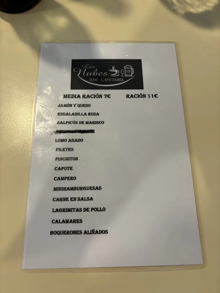 Menu_Cafetería Las Nubes_Iznájar_image_4
