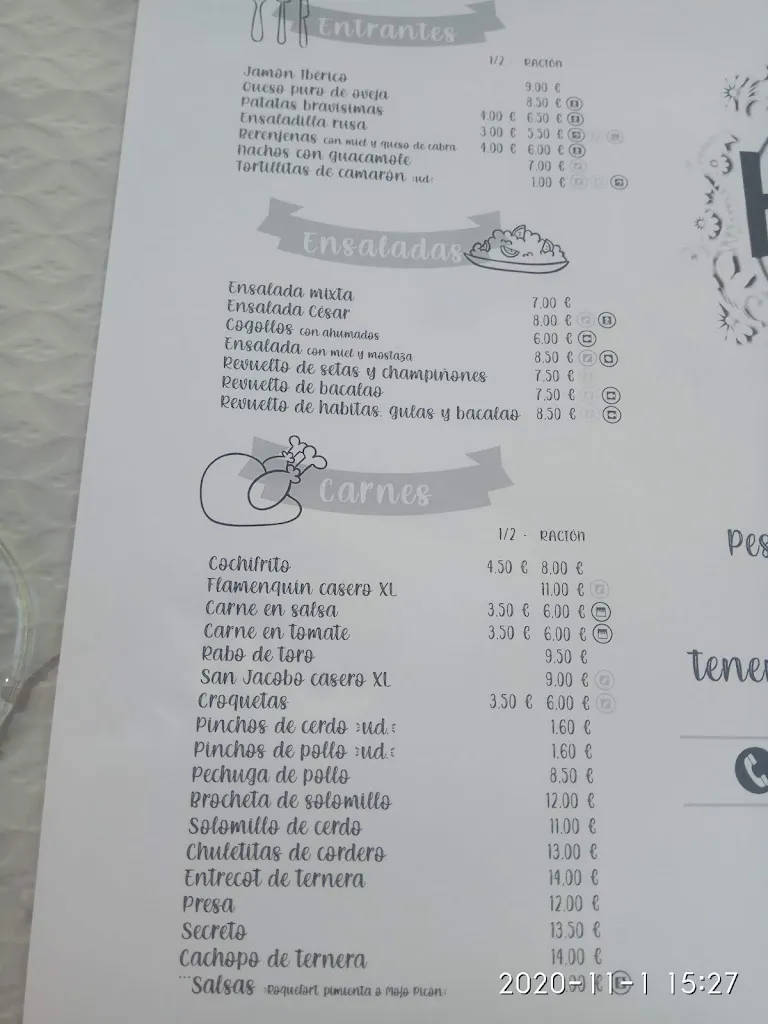 Menu_Restaurante Hucho's café&bar_Guadalcázar_image_4