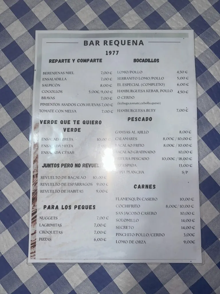 Menu_Bar Requena 1977_Guadalcázar_immagine_3