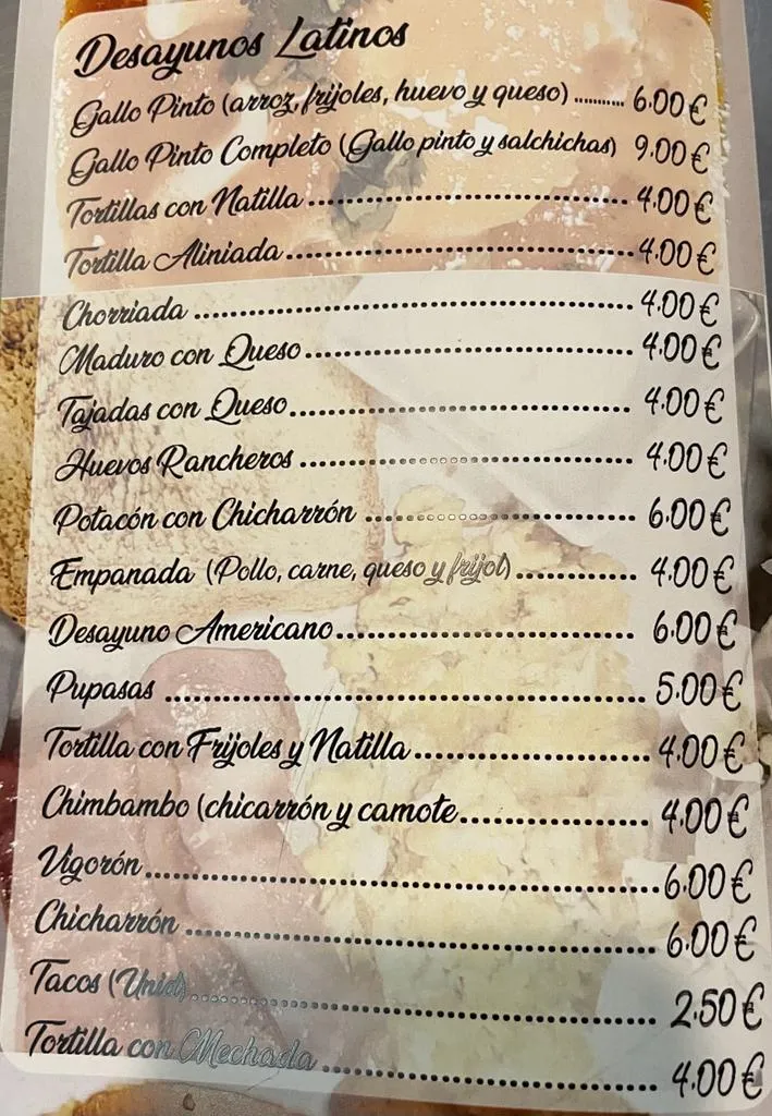 Menu_Bar Restaurante Córdoba_Guadalcázar_image_2
