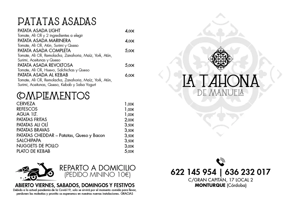 La Tahona de Manuela restaurant in Monturque