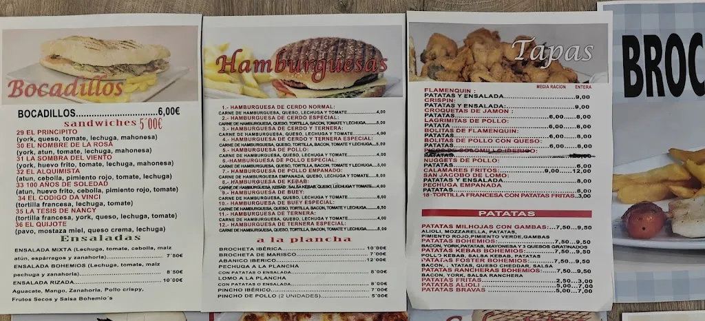 Menu_BOHEMIOS_Nueva Carteya_image_1