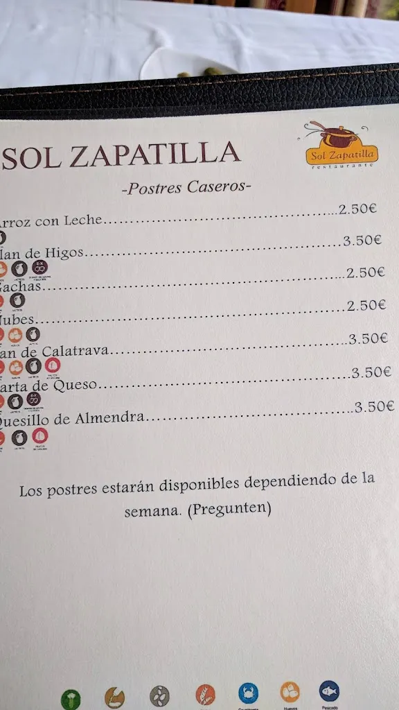 Menu_Restaurante Sol Zapatilla_Montoro_immagine_4