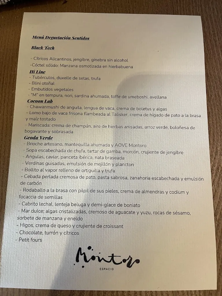 Menu_Restaurante Espacio Montoro_Montoro_image_3