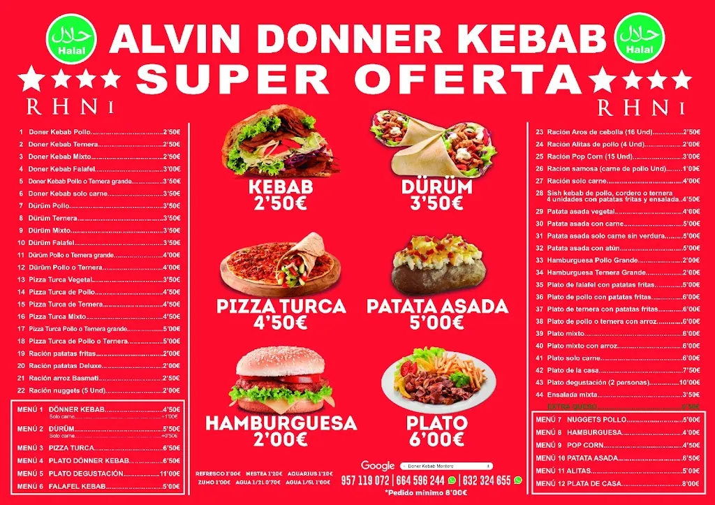 Menu_Doner Kebab Montoro_Montoro_image_2