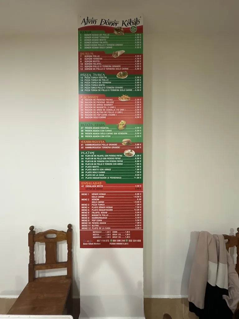 Menu_Doner Kebab Montoro_Montoro_image_4