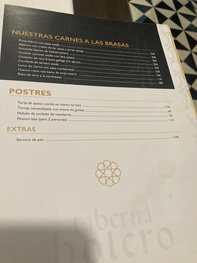 Menu_Taberna Bolero_Montilla_image_2