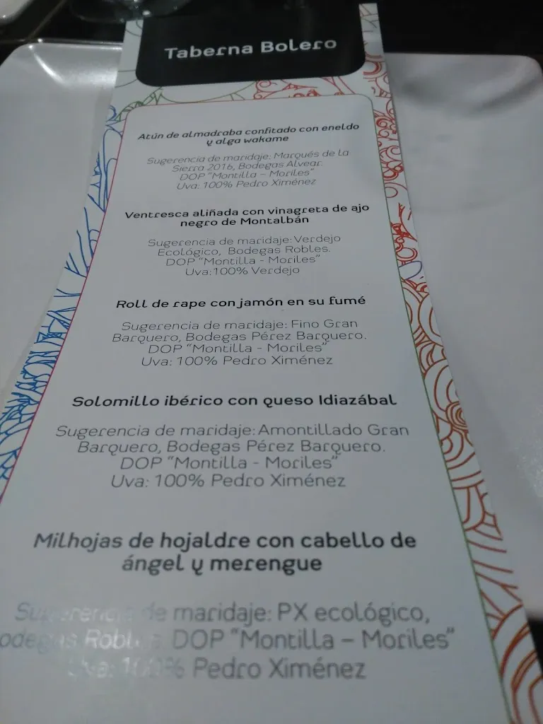Menu_Taberna Bolero_Montilla_image_3
