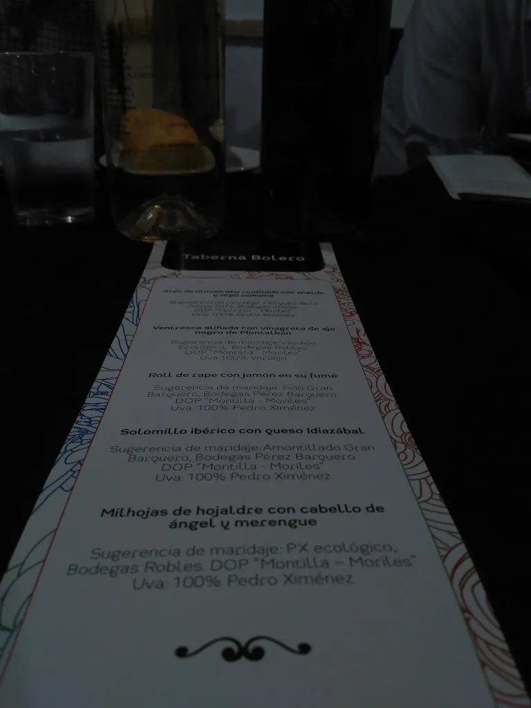 Menu_Taberna Bolero_Montilla_image_4
