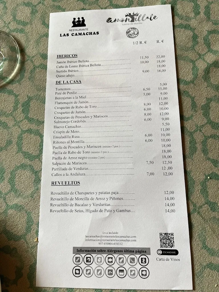 Menu_Restaurante Las Camachas_Montilla_image_1