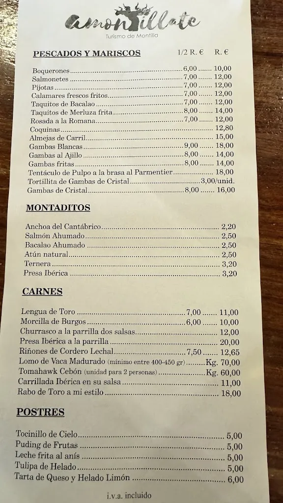 Menu_Restaurante Las Camachas_Montilla_image_4