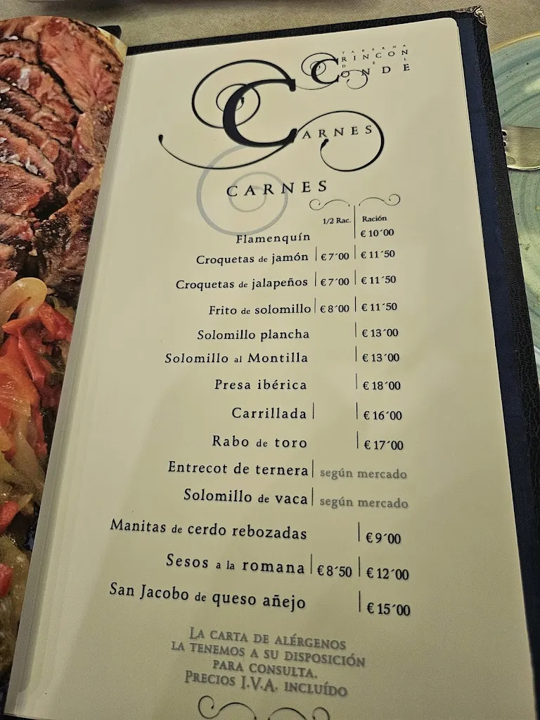 Menu_Taberna Rincón del Conde_Montilla_immagine_2