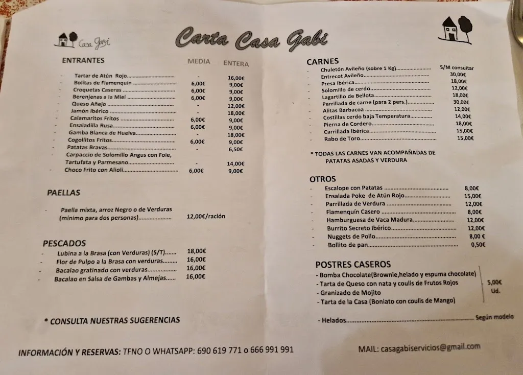 Menu_Casa Gabi_Montilla_immagine_1