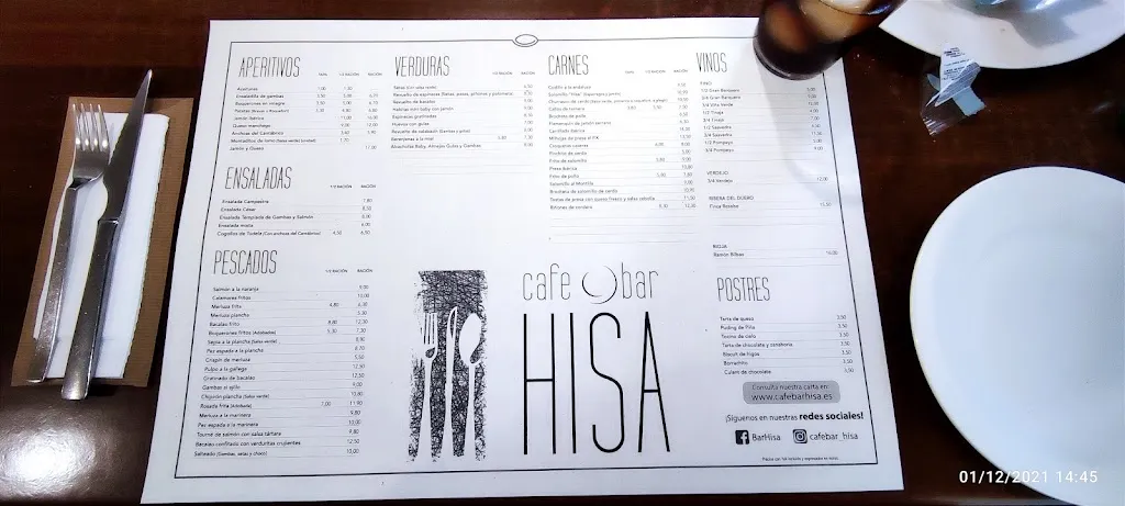 Menu_Café Bar Hisa_Montilla_immagine_2